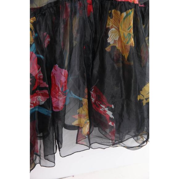 Staud Floral Organza Calluna Dress Size S - Picture 8 of 10